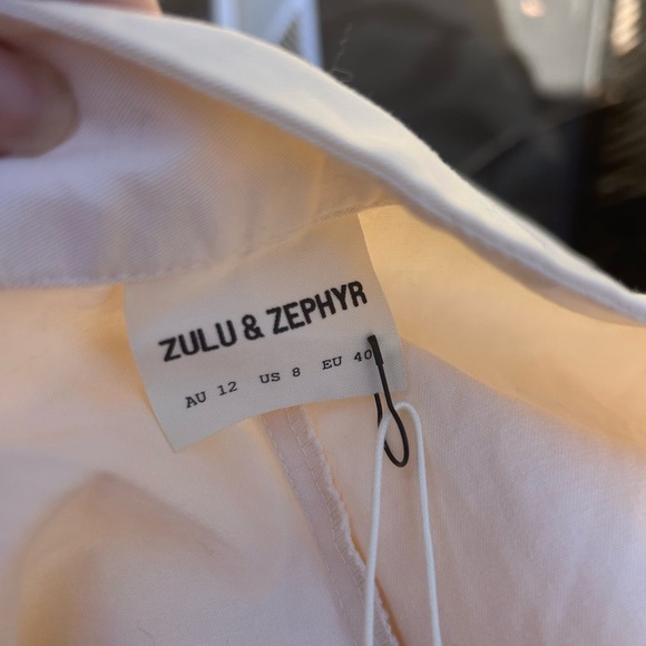 Zulu & Zephyr ORGANIC COTTON PANT - STONE - Picture 6 of 7